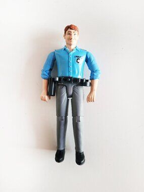 Bruder Bworld Articulated Policeman Action Figure